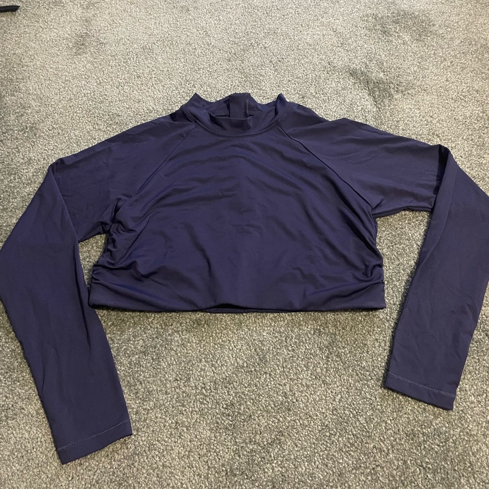 Athleta long sleeve swim top